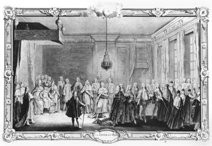 Le Lever du roi Louis XV (1710-74)